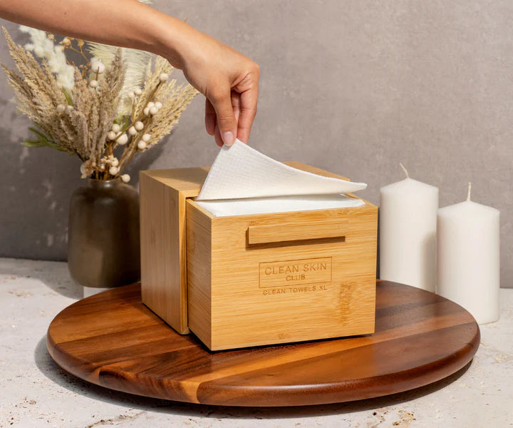 Caja bambú