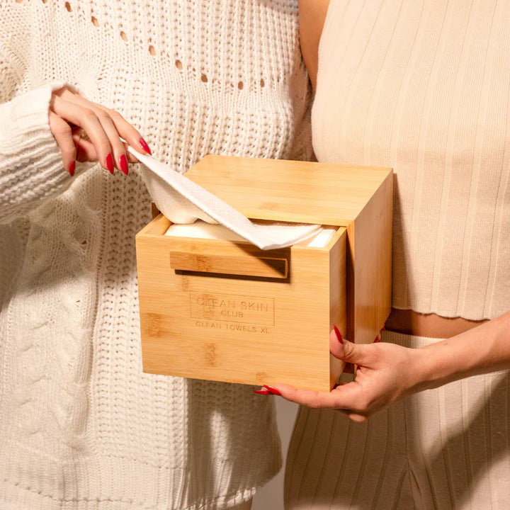 Caja bambú