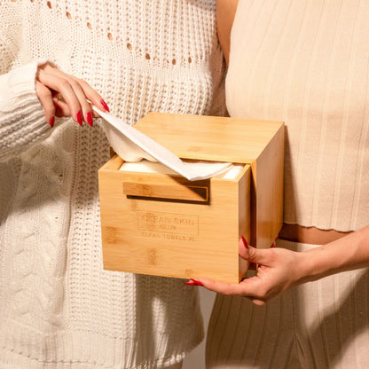 Caja bambú