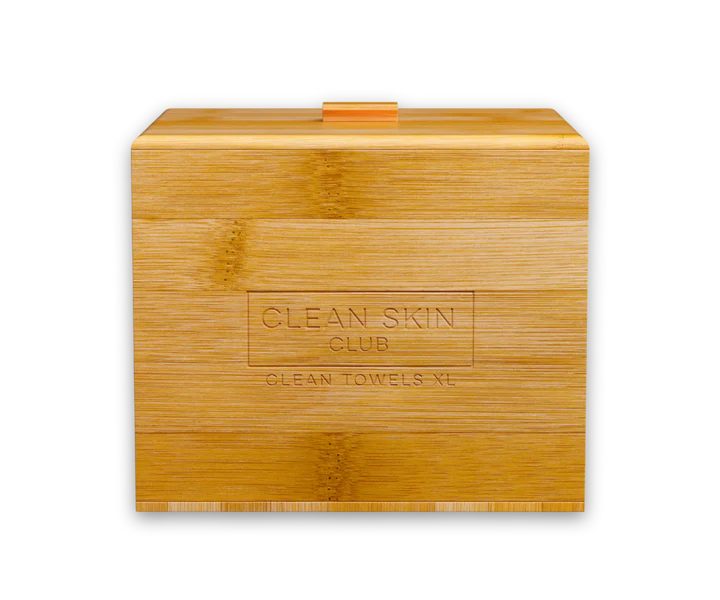 Caja bambú de lujo con tapa