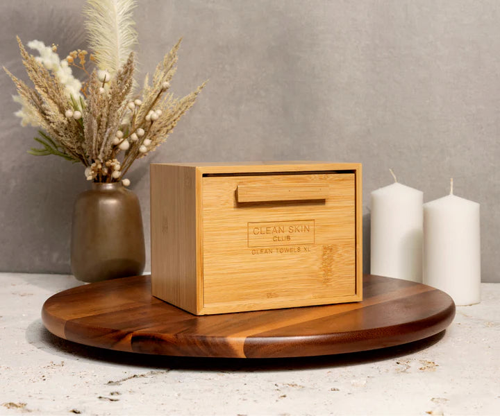 Caja bambú