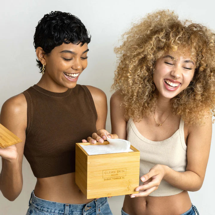 Caja bambú de lujo con tapa